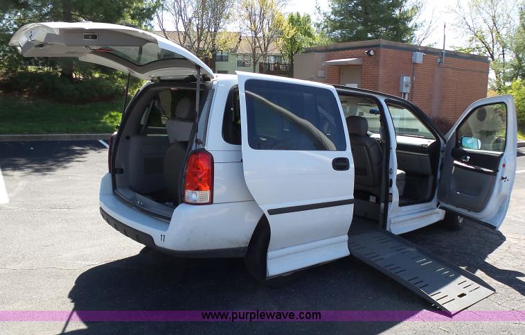 image for item K1360 2006 Chevrolet Uplander handicap accessible van