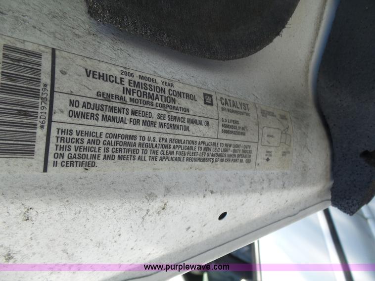 image for item K1360 2006 Chevrolet Uplander handicap accessible van