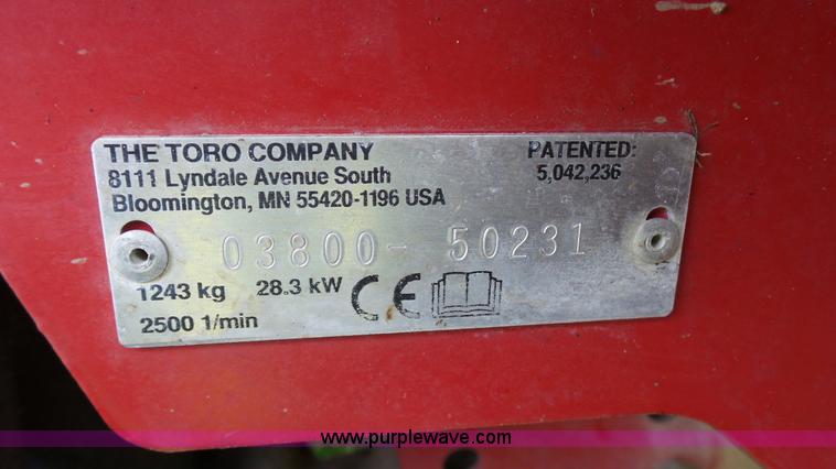 image for item K4182 Toro Reelmaster 6500D lawn mower