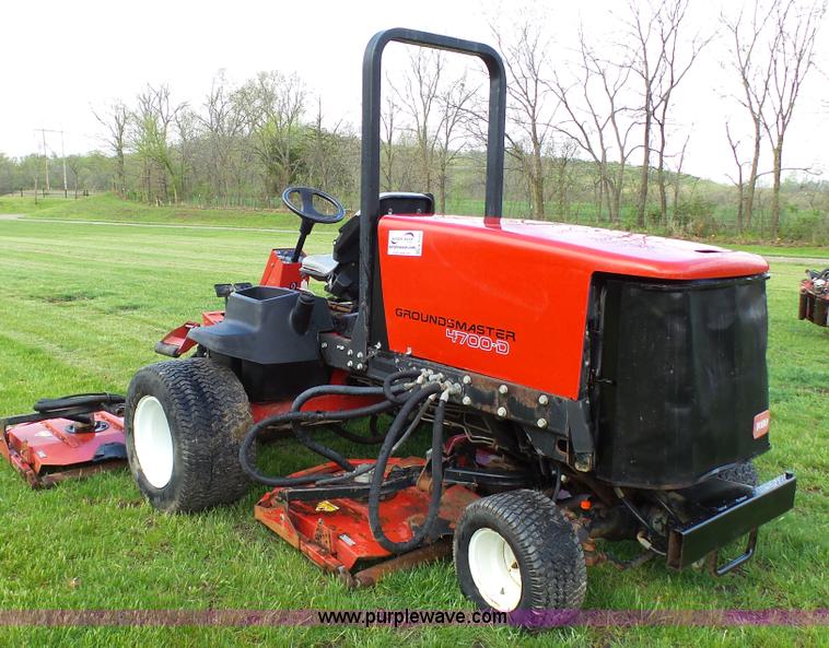 image for item K4183 Toro Groundsmaster 4700D lawn mower