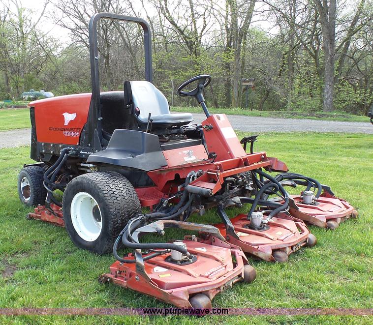 image for item K4183 Toro Groundsmaster 4700D lawn mower