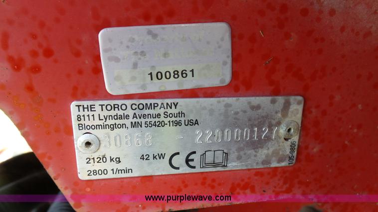 image for item K4183 Toro Groundsmaster 4700D lawn mower