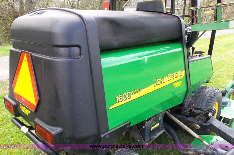 image for item K4184 John Deere 1600 Turbo lawn mower