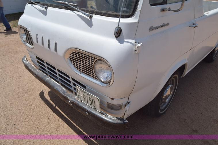 image for item K6747 1963 Ford Econoline E100 van