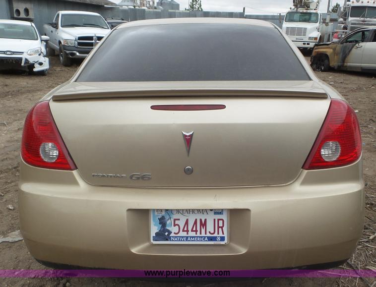 image for item K6765 2006 Pontiac G6