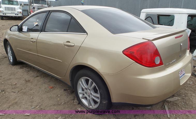 image for item K6765 2006 Pontiac G6