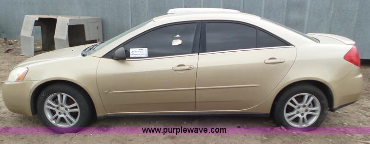 image for item K6765 2006 Pontiac G6