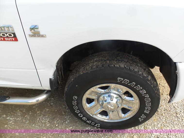 image for item K7941 2011 Dodge Ram 2500 Quad Cab pickup truck