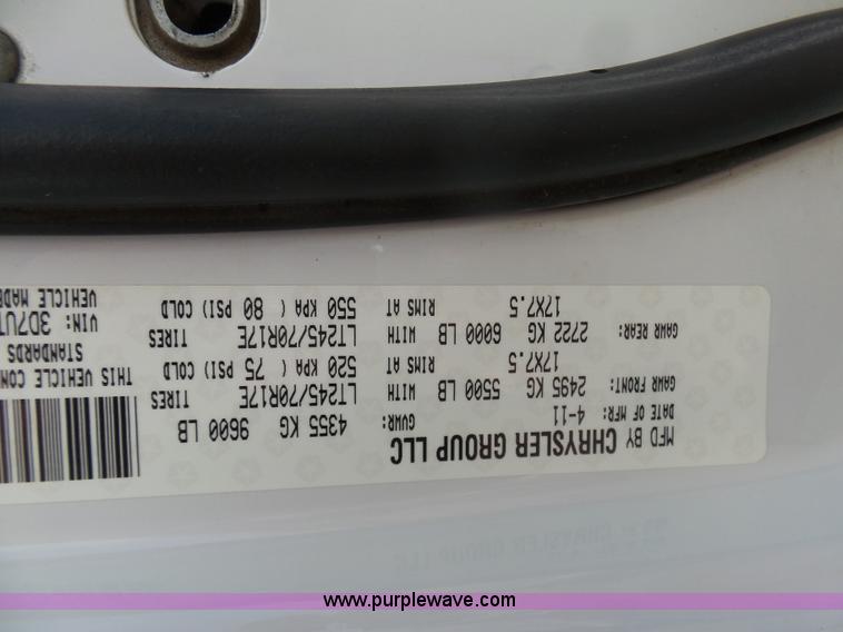 image for item K7941 2011 Dodge Ram 2500 Quad Cab pickup truck