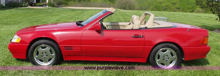 image for item K7942 1995 Mercedes Benz SL500 Roadster convertible