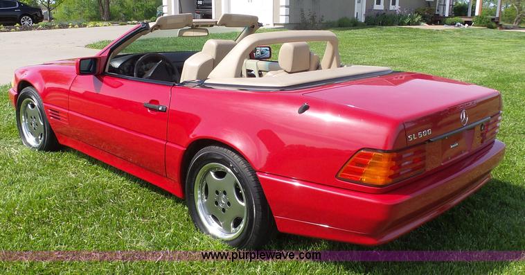image for item K7942 1995 Mercedes Benz SL500 Roadster convertible