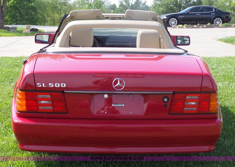 image for item K7942 1995 Mercedes Benz SL500 Roadster convertible
