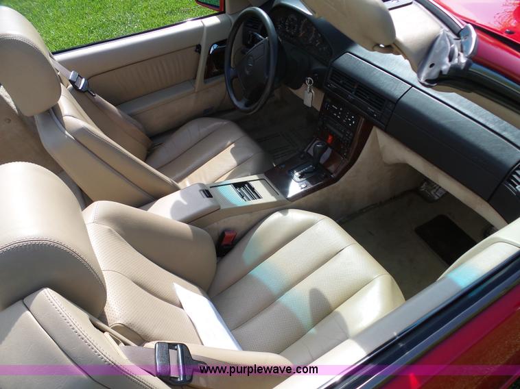 image for item K7942 1995 Mercedes Benz SL500 Roadster convertible
