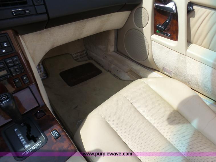 image for item K7942 1995 Mercedes Benz SL500 Roadster convertible