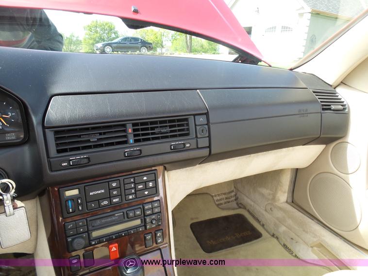image for item K7942 1995 Mercedes Benz SL500 Roadster convertible