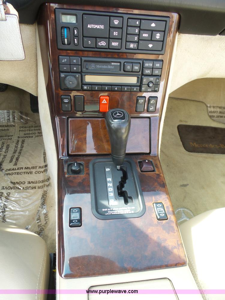 image for item K7942 1995 Mercedes Benz SL500 Roadster convertible