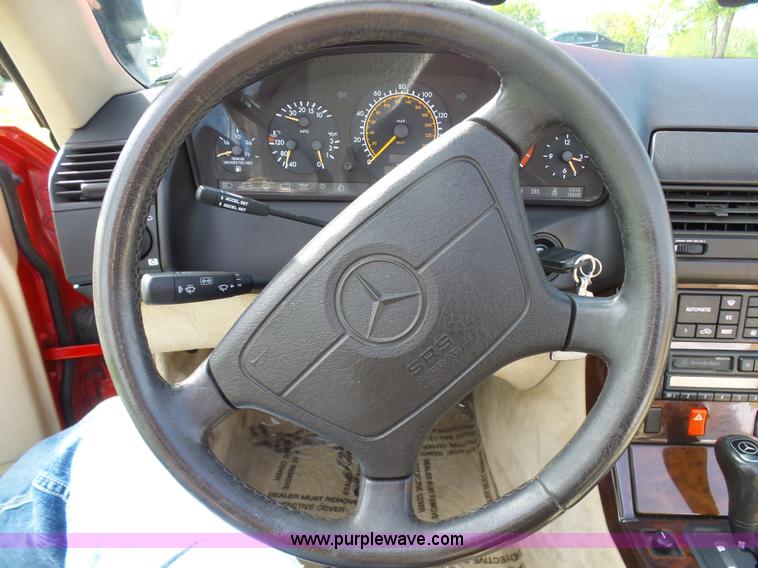 image for item K7942 1995 Mercedes Benz SL500 Roadster convertible