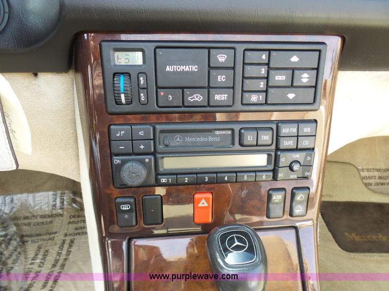 image for item K7942 1995 Mercedes Benz SL500 Roadster convertible