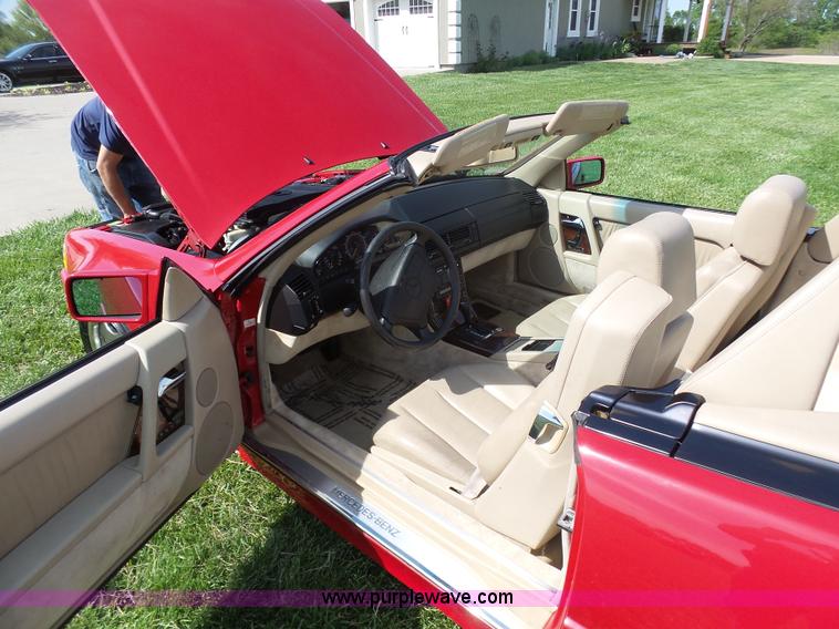 image for item K7942 1995 Mercedes Benz SL500 Roadster convertible