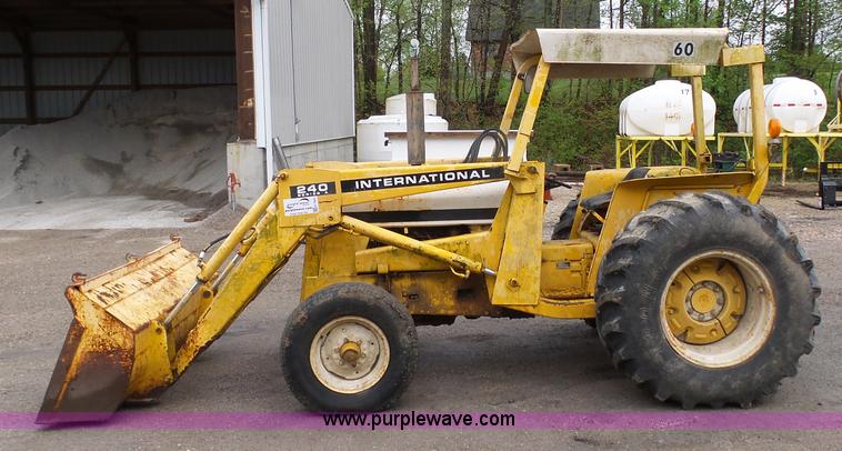 image for item K7963 International 240 tractor