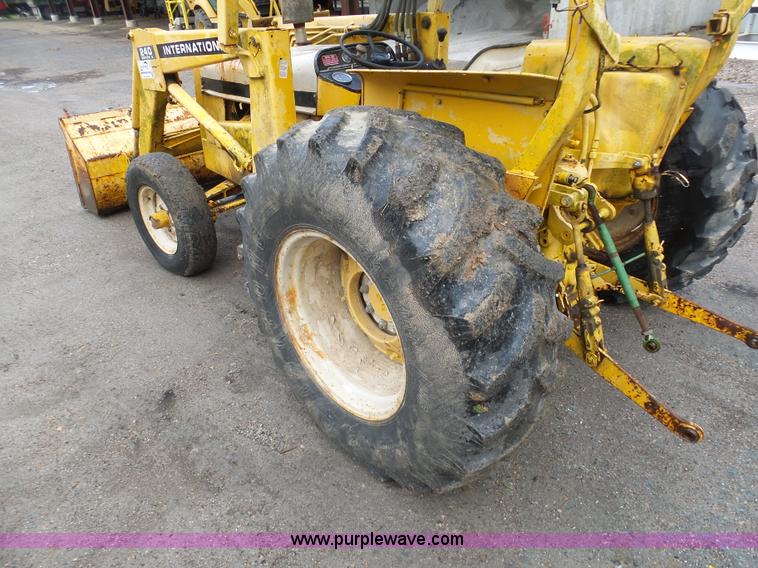 image for item K7963 International 240 tractor