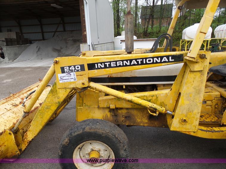 image for item K7963 International 240 tractor