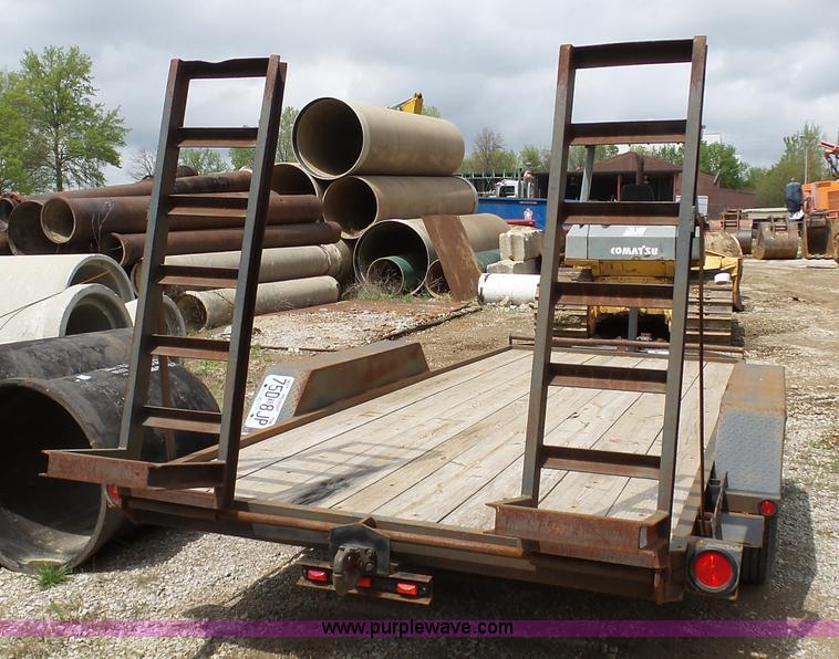 image for item K7969 1991 equipment trailer