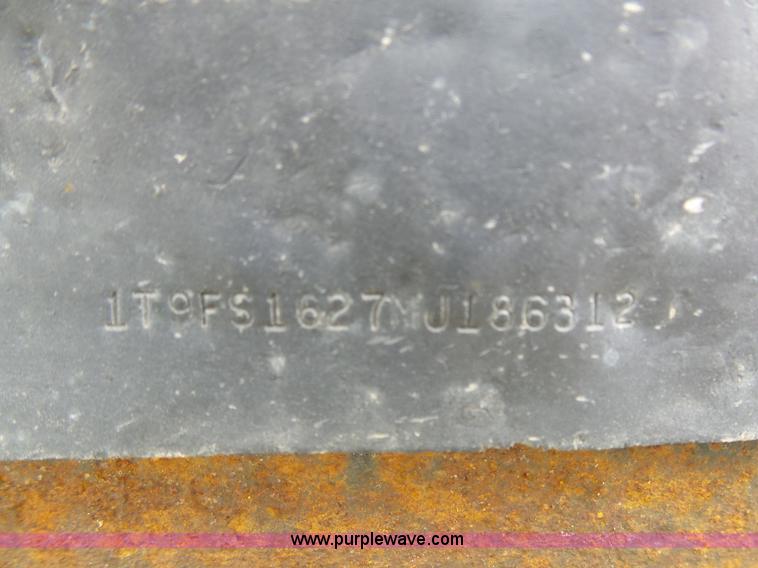 image for item K7969 1991 equipment trailer