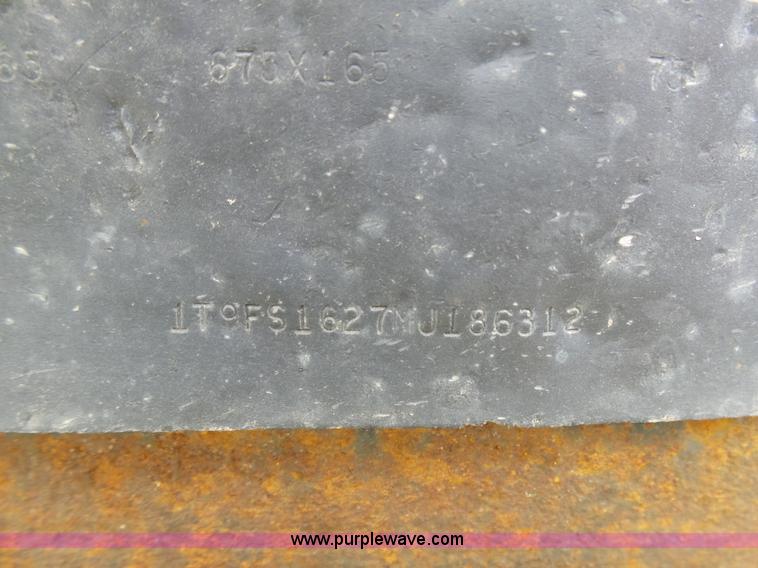 image for item K7969 1991 equipment trailer