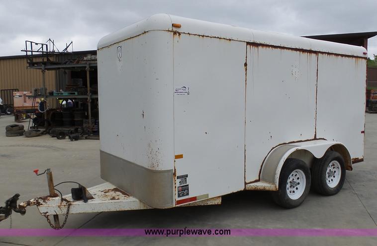 image for item K7981 1997 W-W enclosed trailer