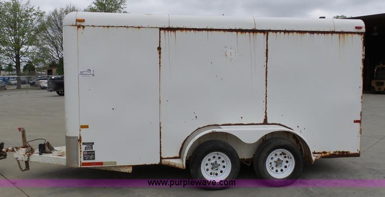 image for item K7981 1997 W-W enclosed trailer