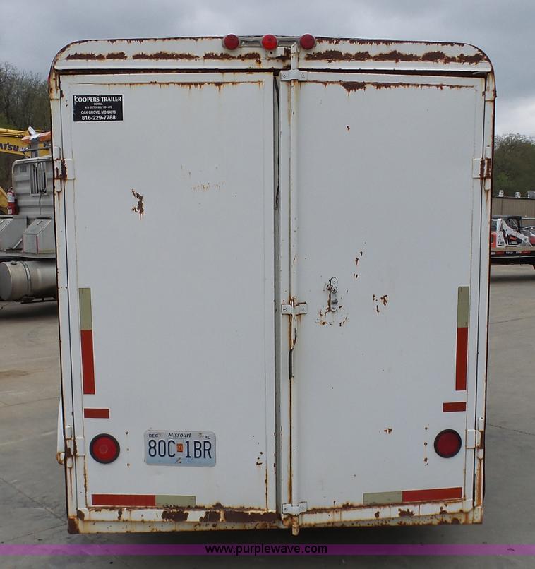 image for item K7981 1997 W-W enclosed trailer