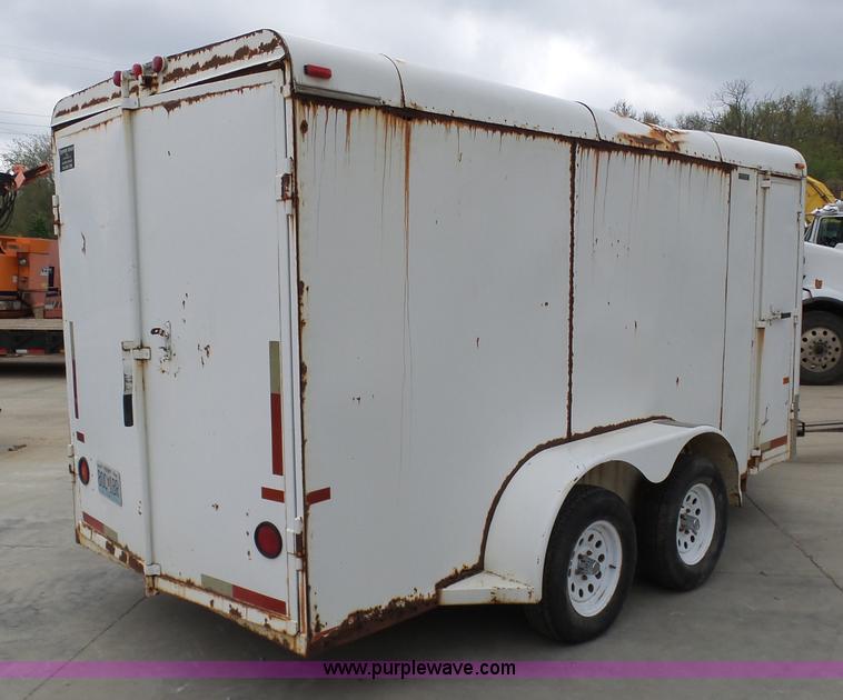 image for item K7981 1997 W-W enclosed trailer