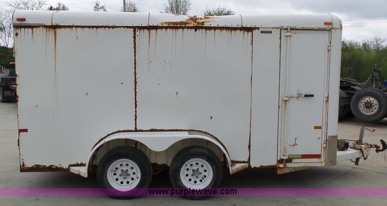 image for item K7981 1997 W-W enclosed trailer