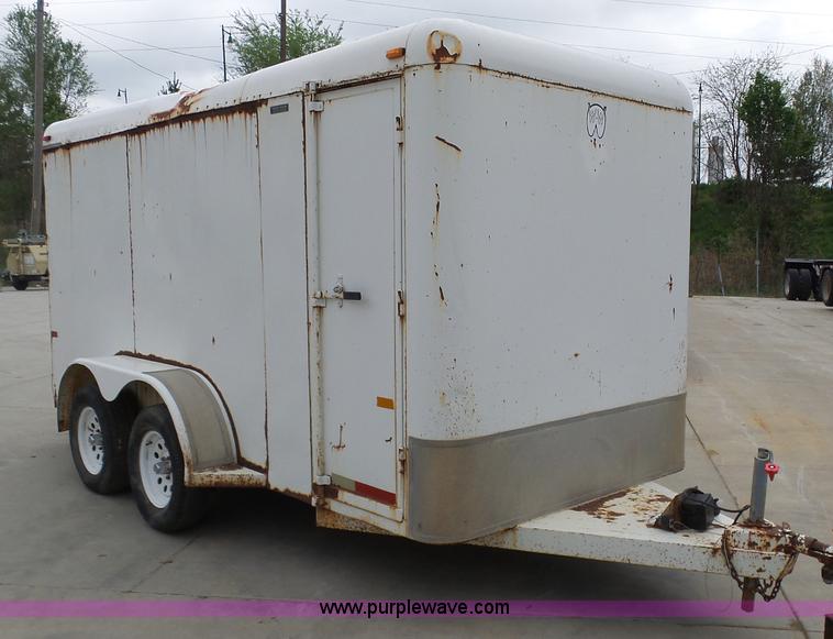 image for item K7981 1997 W-W enclosed trailer