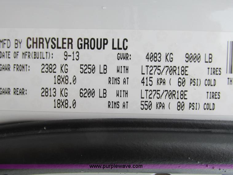 image for item L2007 2014 Dodge Ram 2500HD Quad Cab pickup truck