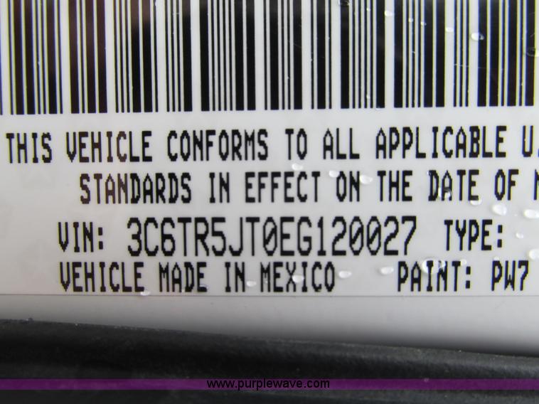 image for item L2007 2014 Dodge Ram 2500HD Quad Cab pickup truck