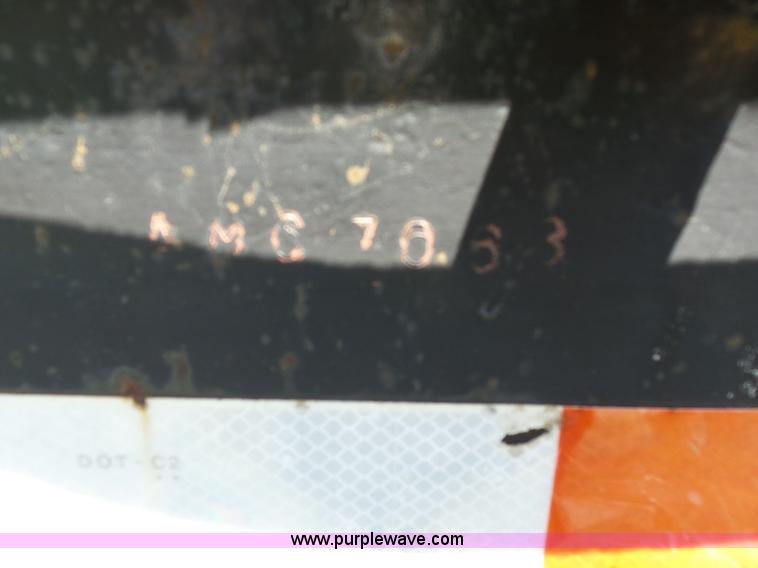 image for item L5810 2002 AMC flatbed trailer