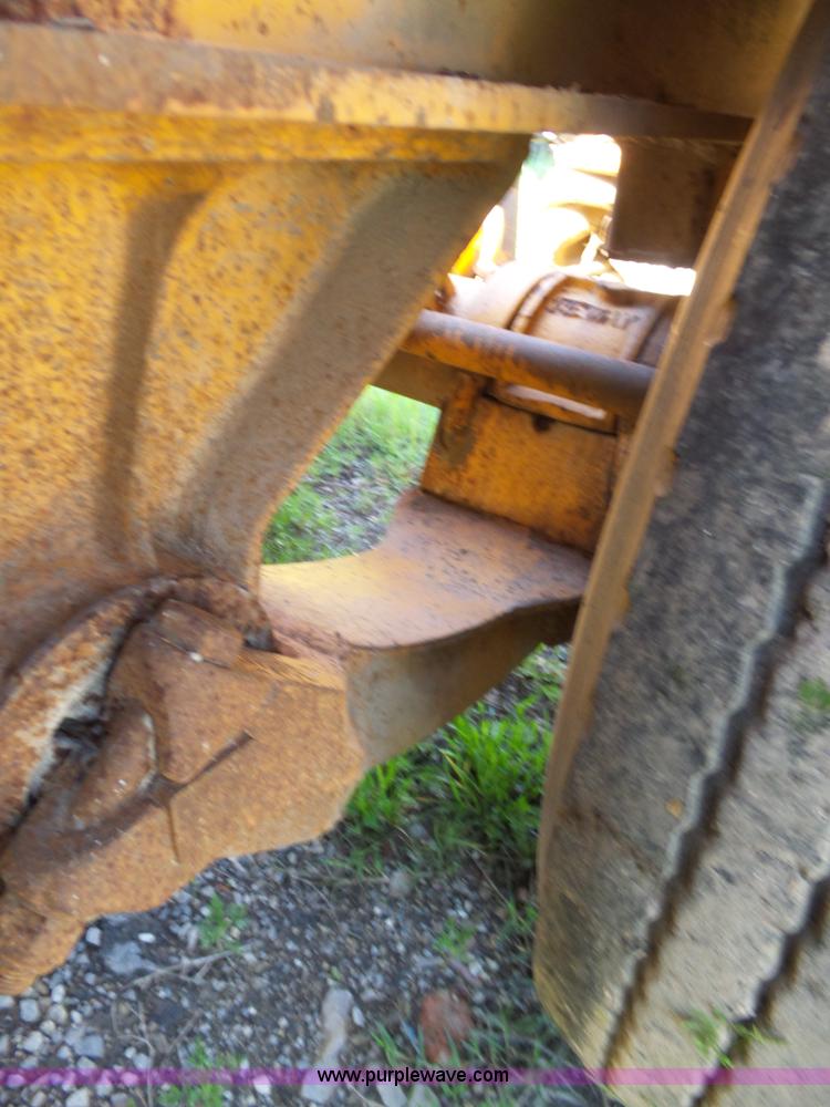 image for item L5813 1971 Transcraft drop deck trailer