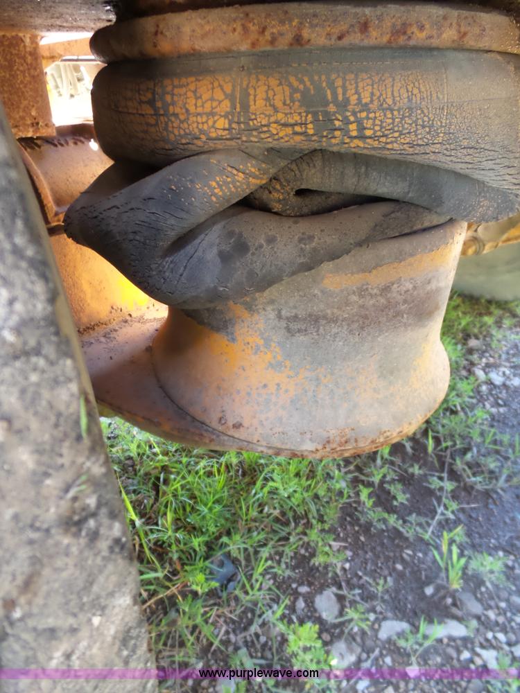 image for item L5813 1971 Transcraft drop deck trailer