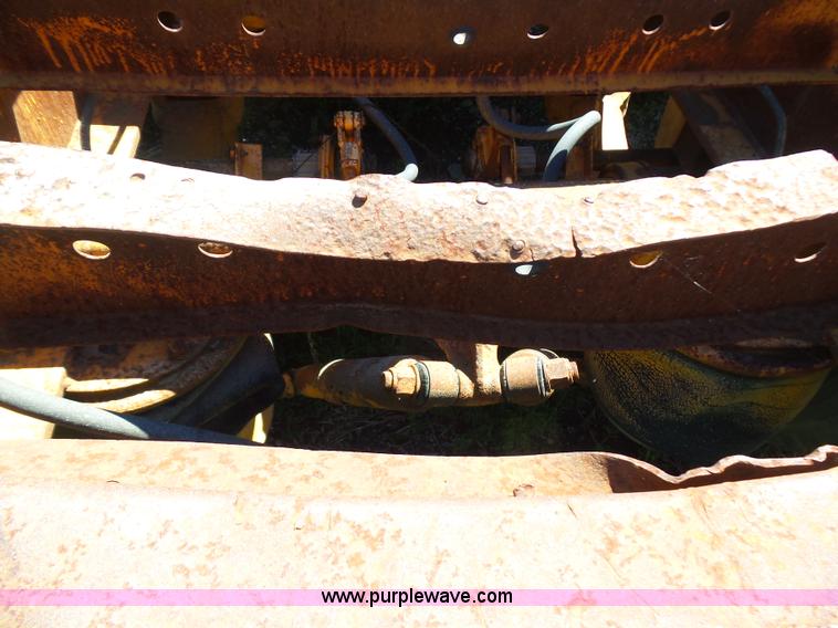 image for item L5813 1971 Transcraft drop deck trailer