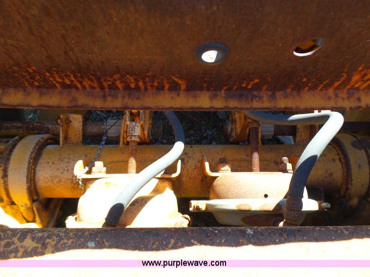 image for item L5813 1971 Transcraft drop deck trailer