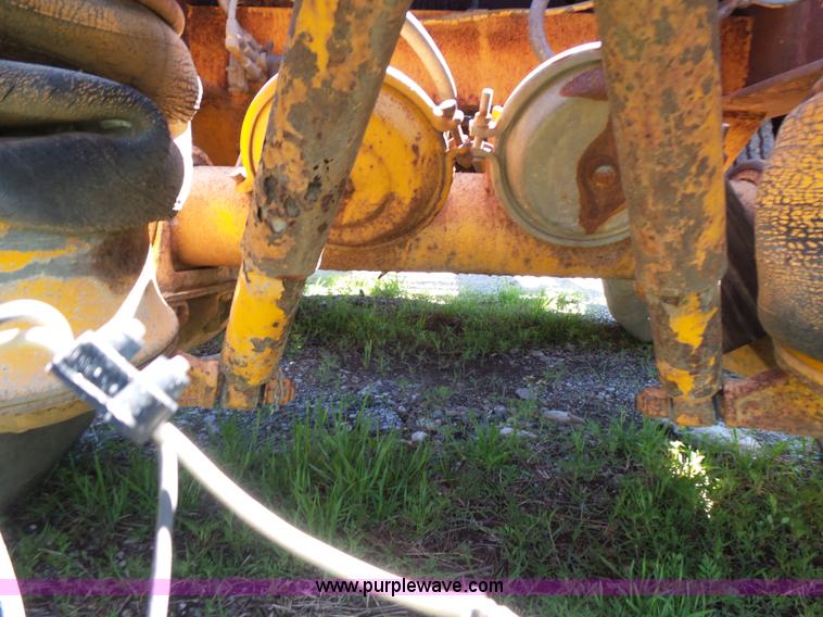 image for item L5813 1971 Transcraft drop deck trailer