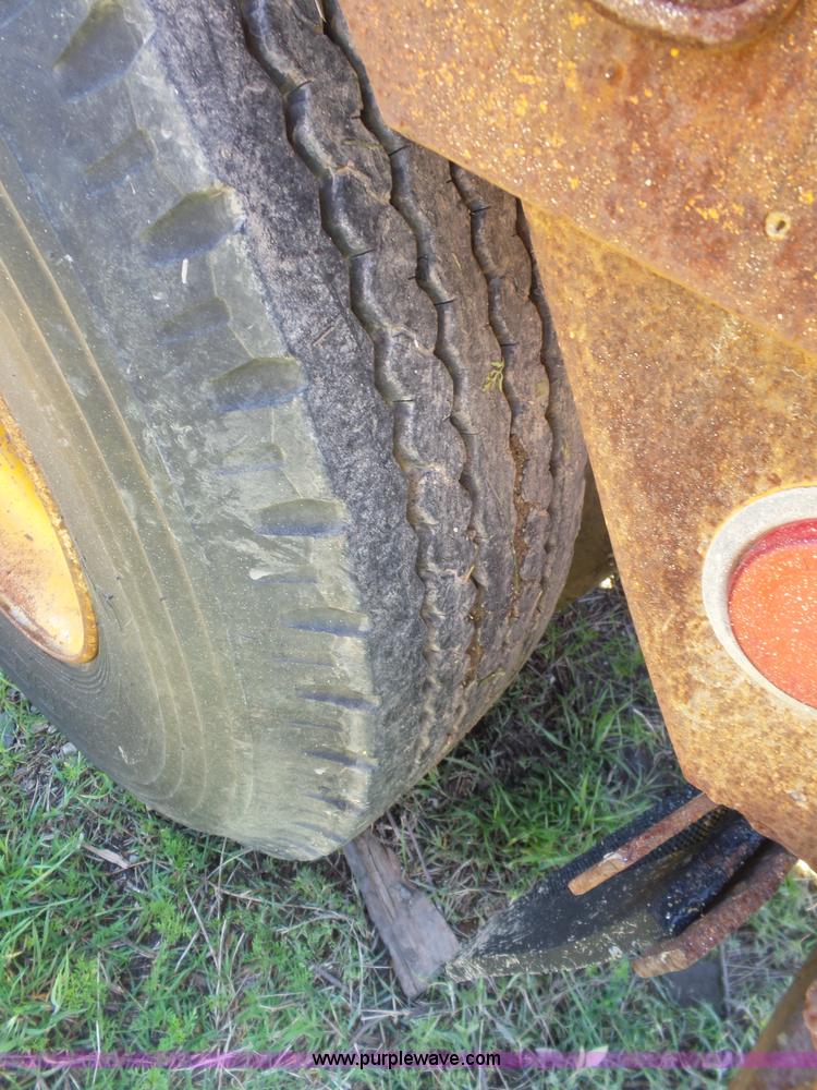 image for item L5813 1971 Transcraft drop deck trailer