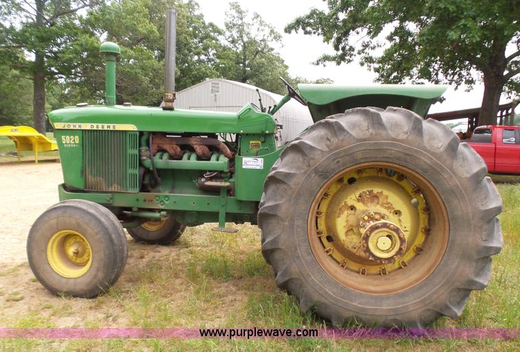 image for item L5820 1970 John Deere 5020 tractor