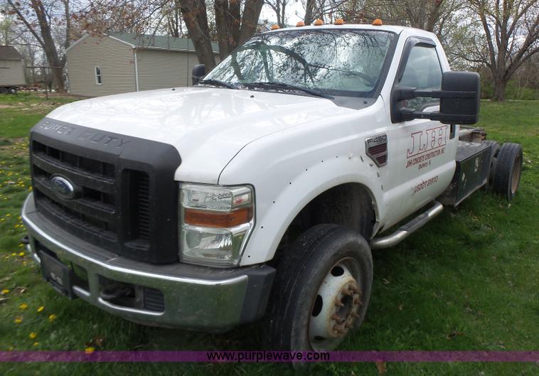 image for item L7223 2008 Ford F450 Super Duty truck cab and chassis