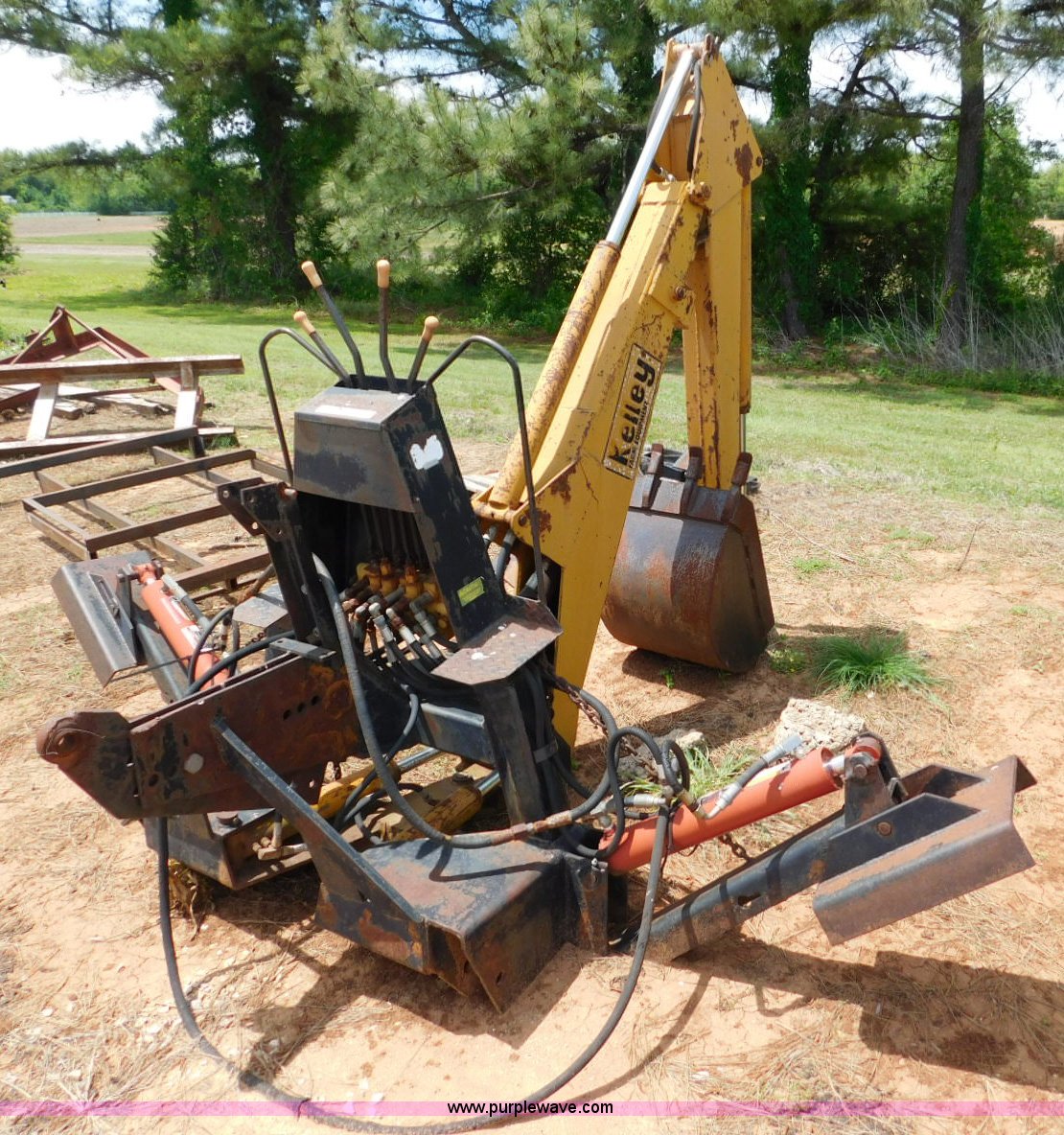 Kelly backhoe attachment in Stillwater, OK Item AQ9671 sold Purple Wave