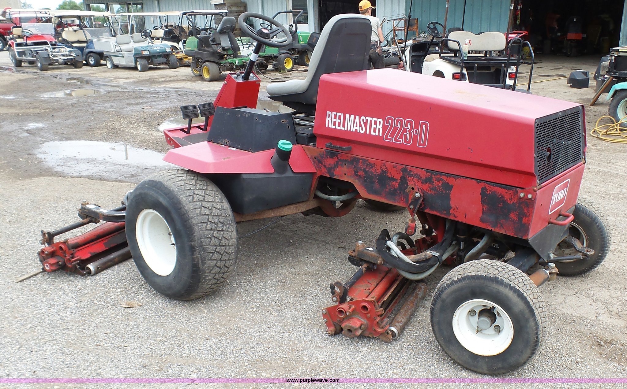 Toro Reelmaster 223D lawn mower in Iola, KS Item BZ9254 sold