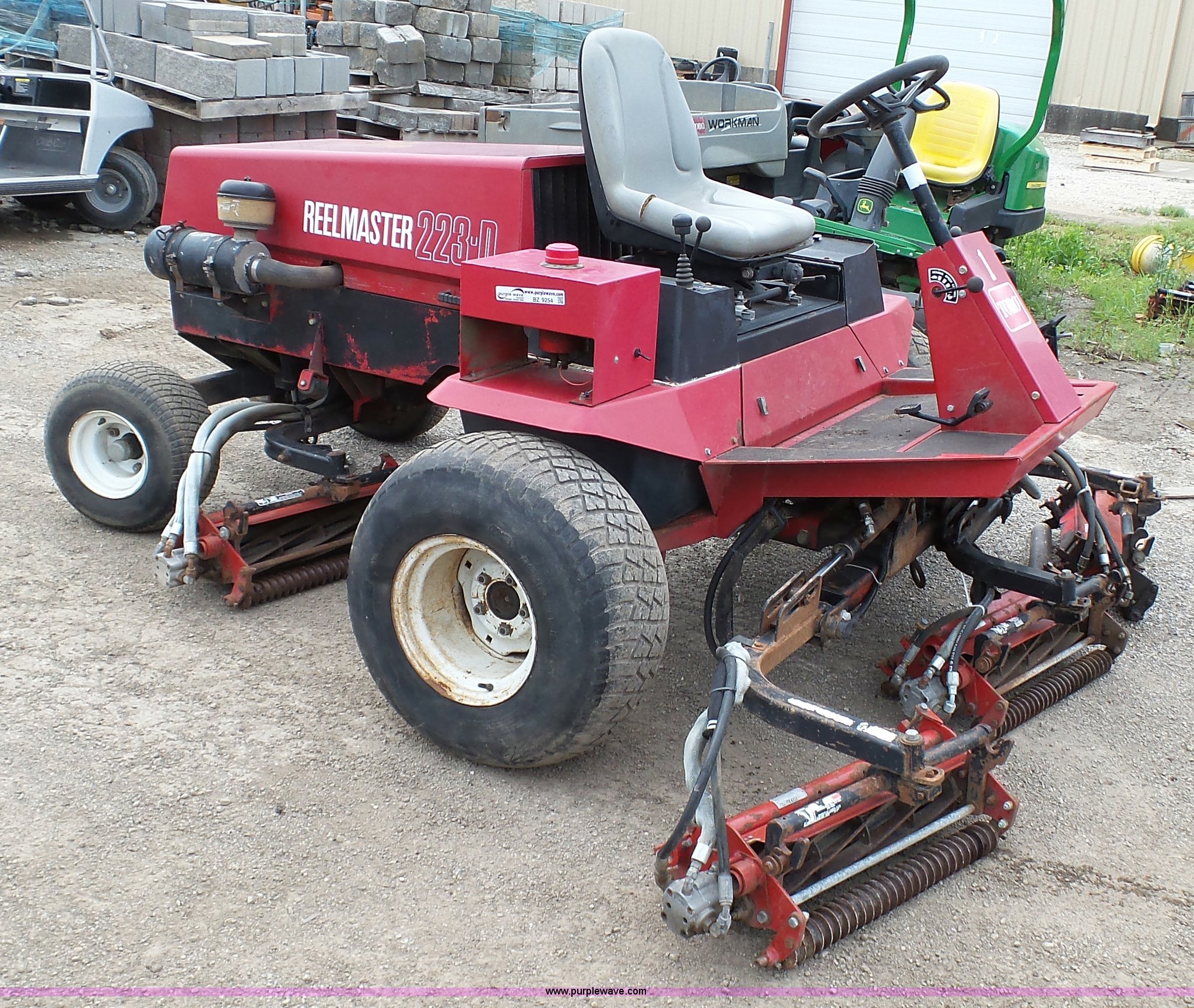 Toro Reelmaster 223D lawn mower in Iola, KS Item BZ9254 sold