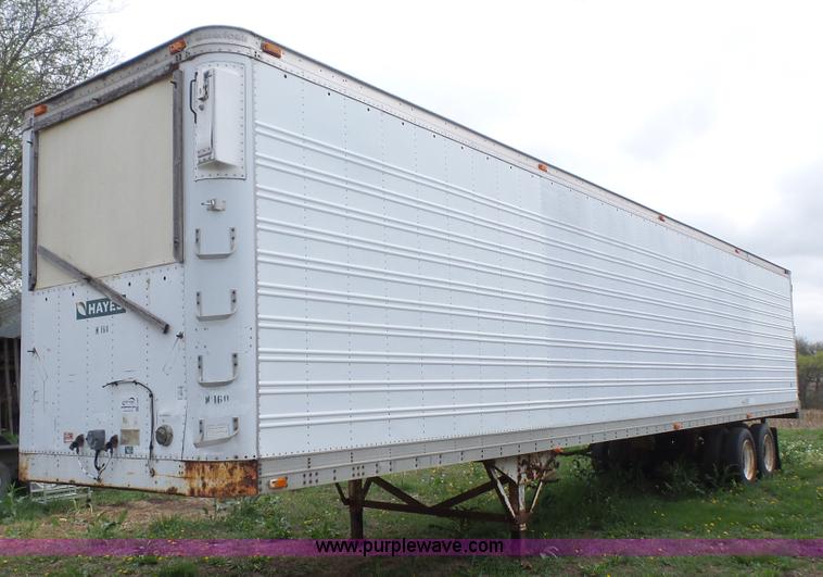 image for item K4567 1987 American A455 dry van trailer
